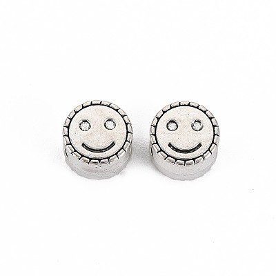Tibetan Style Alloy European Beads TIBEB-N005-051-1