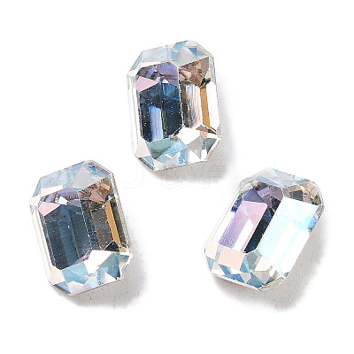 K9 Glass Rhinestone Cabochons GLAA-H034-07D-001TR-1