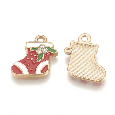 Alloy Enamel Pendants ENAM-S115-031-1