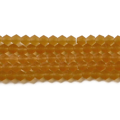 Imitate Austrian Crystal Frosted Glass Beads Strands LS-EGLA-A039-T2mm-MD28-1