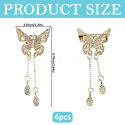 Alloy Rhinestone Brooches JEWB-WH0039-79G-1