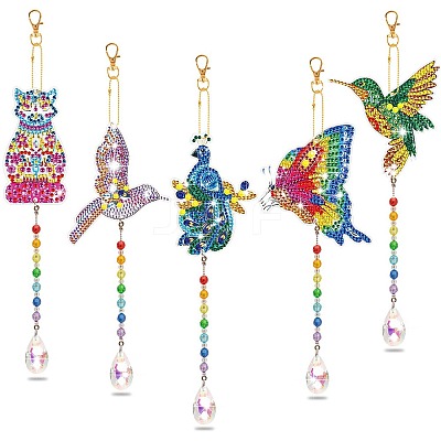 DIY Diamond Painting Suncatchers Kit PW-WG90395-03-1