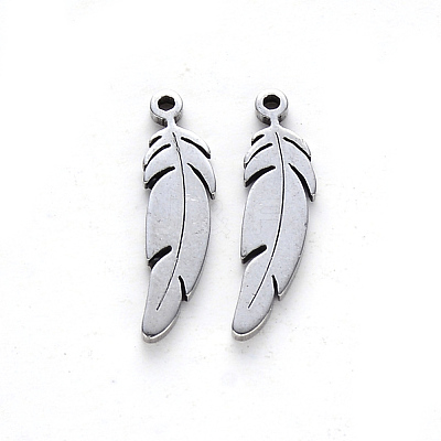 Tarnish Resistant 201 Stainless Steel Pendants STAS-N092-13-1