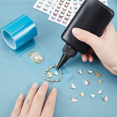 Epoxy DIY Scrapbook DIY-OC0008-10-1