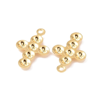 Ion Plating(IP) 304 Stainless Steel Pendant Rhinestone Settings LS-STAS-F293-09G-1
