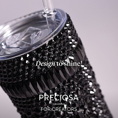 Preciosa® Crystal Hotfix Flatback Stones Y-PRC-HSS10-80100-200-1