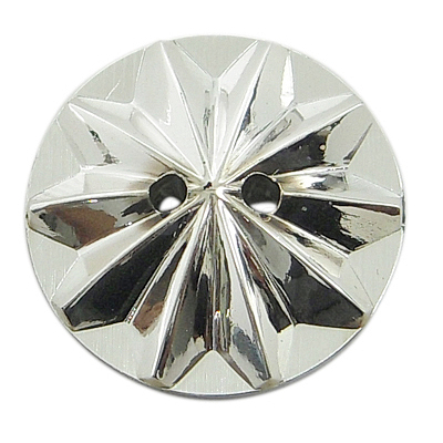2-Hole Acrylic Rhinestone Sewing Buttons X-AR3237-25MM-27-1