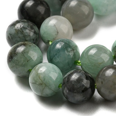 Synthetic Emerald Beads Strands G-A219-A02-02-1-1