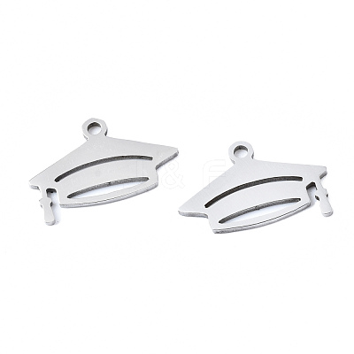 Non-Tarnish 201 Stainless Steel Pendants STAS-T044-240P-1