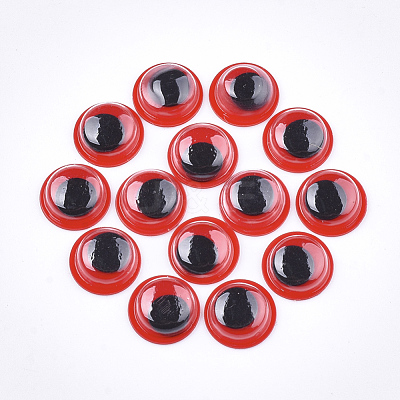 Self Adhesive Colors Wiggle Googly Eyes Cabochons KY-Q050-B03-1