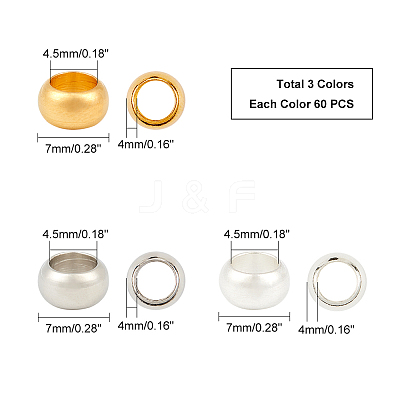Brass European Beads OPDL-PH0006-01-1
