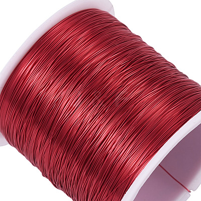Round Copper Beading Wire for Jewelry Making YS-TAC0004-0.3mm-16-1