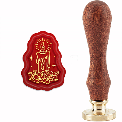 Wax Seal Envelope Gift Seal AJEW-WH0192-050-1