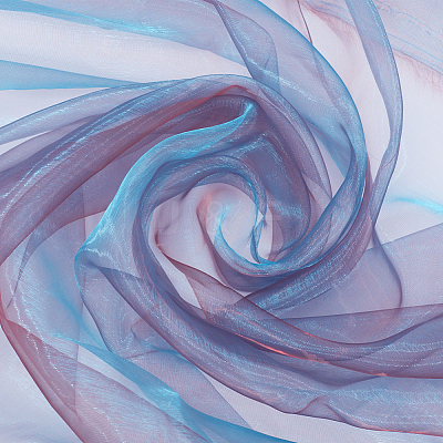 Polyester Organza Fabric DIY-WH0003-138C-1