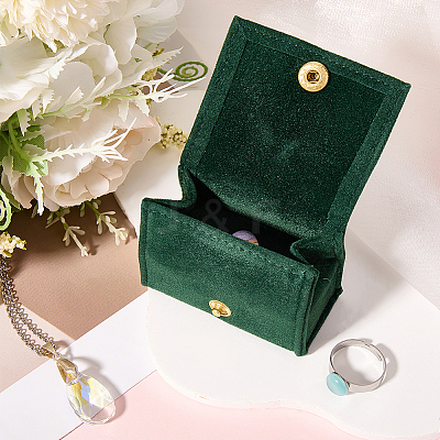 1Pc Arch Velvet Jewelry Storage Boxes CON-GF0001-17A-1