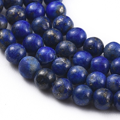 Natural Lapis Lazuli Beads Strands X-G-F662-04-3mm-1