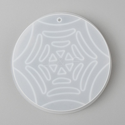 Halloween DIY Spider Web Pendant Silicone Molds LS-DIY-P006-36-1