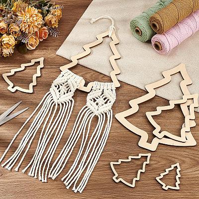 Unfinished Wood Chips DIY-WH0656-19B-1
