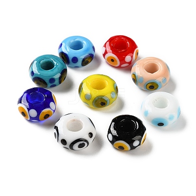 Handmade Lampwork European Beads LA-CBA0C61-01-1