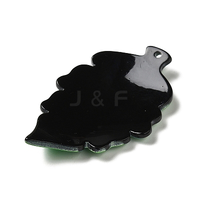 Opaque Acrylic Pendants SACR-L006-003A-1