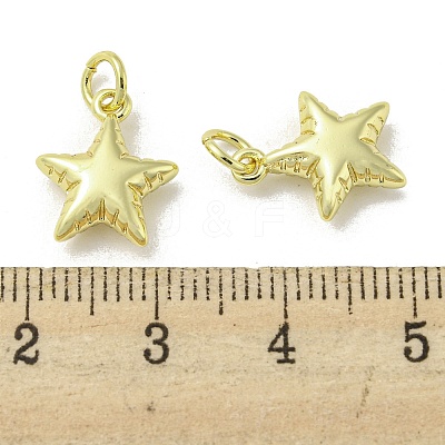 Rack Plating Brass Pendants FIND-Z024-05G-1