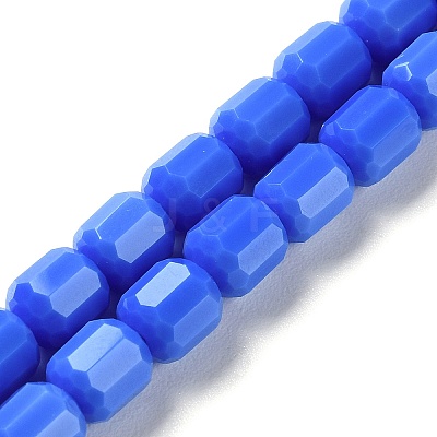 Opaque Glass Beads Strands GLAA-G112-03D-1