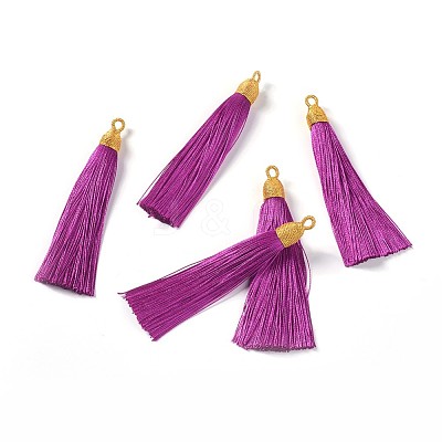 Nylon Tassel Big Pendants FIND-F008-F02-1