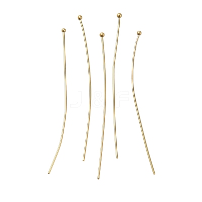 Brass Ball Head Pins KK-H502-03H-G-1