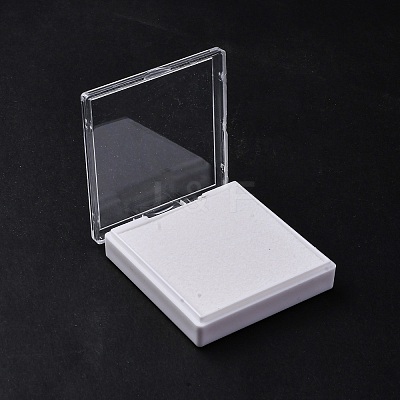 Acrylic Loose Diamond Storage Boxes with White Sponge Inside CON-R030-06A-1