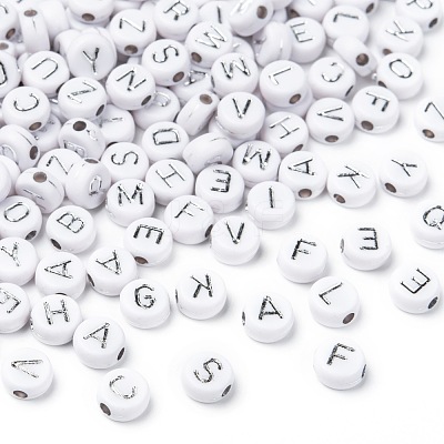 Plating Acrylic Beads PACR-Q112-07B-1