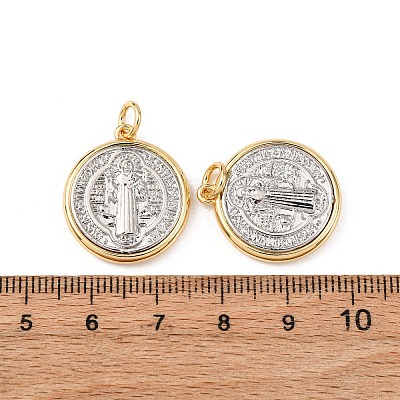 Brass Pendants KK-K408-03A-G-1