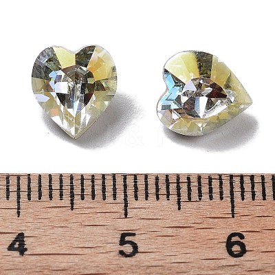 K9 Glass Rhinestone Cabochons GLAA-H034-02B-001LA-1