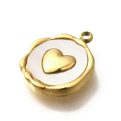 304 Stainless Steel Pendants STAS-R153-03G-02-1