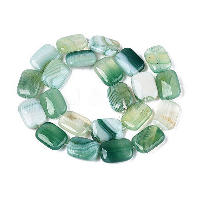 Natural Agate Beads Strands G-N356-03A-10-1