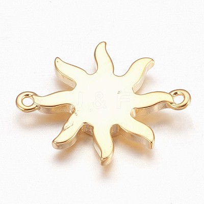 Synthetic Opal Links Connectors KK-K228-06-01G-1
