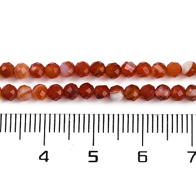 Natural Banded Agate Beads Strands G-P553-G09-02-1