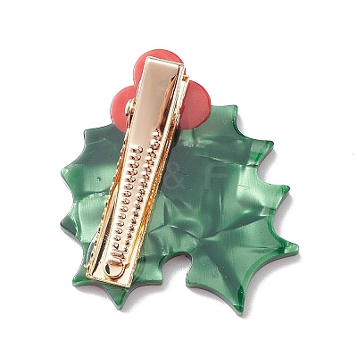 Christmas Cellulose Acetate Alligator Hair Clip PHAR-K003-01B-1