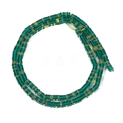 Electroplate Glass Beads Strands GLAA-B023-01A-03-1