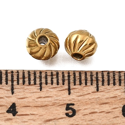 304 Stainless Steel Beads STAS-L315-062C-G-1