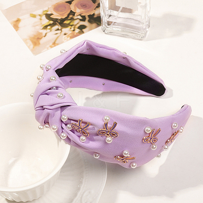 1Pc Cloth Hair Bands OHAR-DJ0001-34B-1