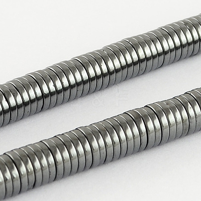 Grade A Non-magnetic Synthetic Hematite Beads Strands X-G-R211-06-1