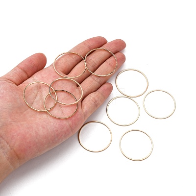 Brass Linking Rings X-KK-S327-06KC-30mm-1