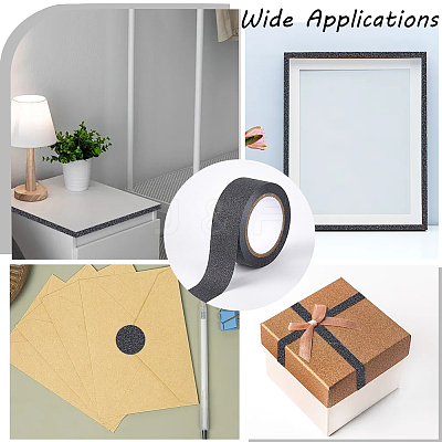 8 Roll Glitter Adhesive Plastic Tapes DIY-CP0011-84B-1
