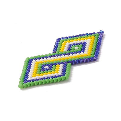 Handmade Loom Pattern MIYUKI Seed Beads PALLOY-MZ00085-1