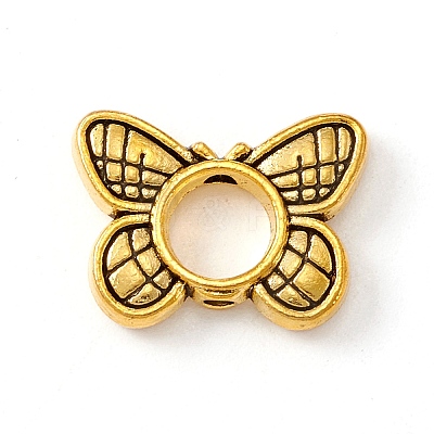 Tibetan Style Alloy Bead Frame LS-TIBE-WH0002-09AG-1
