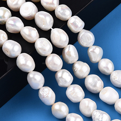 Natural Cultured Freshwater Pearl Beads Strands PEAR-N014-10A-1