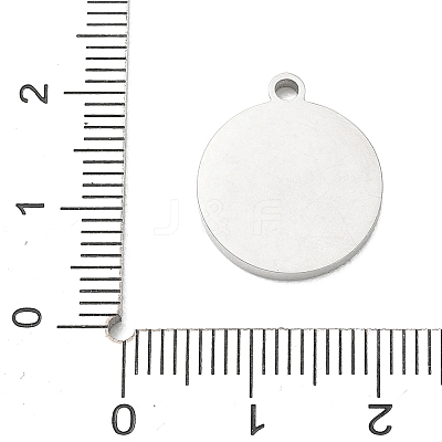 Twelve Constellations 304 Stainless Steel Enamel Pendants SA-CBAAE04-01P-08-1