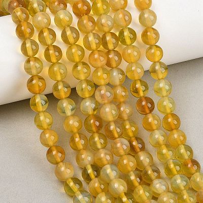 Handmade Lampwork Beads Strand LAMP-B056-8mm-1