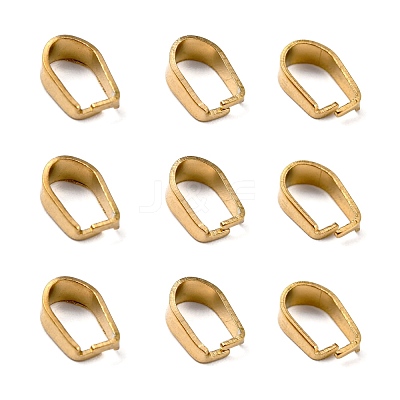 Ion Plating(IP) 304 Stainless Steel Snap on Bails STAS-L159-20G-1