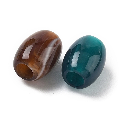Tow Tone Acrylic Beads OACR-C040-05-1